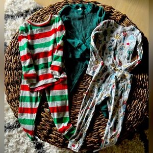 Set of holiday pj’s